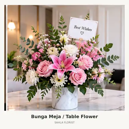 Bunga Meja Galaxy Mall Surabaya