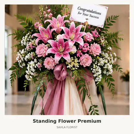 Standing Flowers Galaxy Mall Surabaya